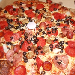 Round Table Pizza - Lack of cheese,no sauce,sausage {16} total,paid $27.50 very disappointed