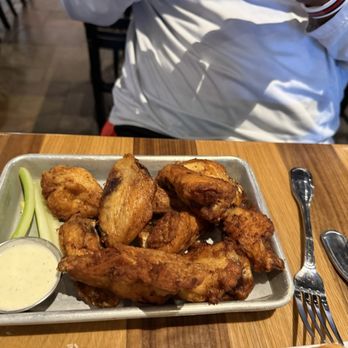 BJ's Restaurant & Brewhouse - Plain wings. - Breweries Near Me - Aurora, Colorado BJ's Restaurant & Brewhouse - Plain wings. - Breweries Near Me - Aurora, Colorado