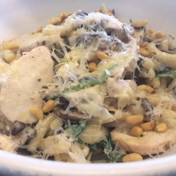 North Italia - Strozzapretti with tons of sauce and pine nuts, less is more - Italian Near Me - Plano, Texas North Italia - Strozzapretti with tons of sauce and pine nuts, less is more - Italian Near Me - Plano, Texas