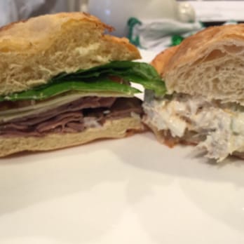 Teaspoons Cafe - Roast beef sandwich and chicken salad croissant - Bakeries Near Me - Edwardsville, Illinois Teaspoons Cafe - Roast beef sandwich and chicken salad croissant - Bakeries Near Me - Edwardsville, Illinois