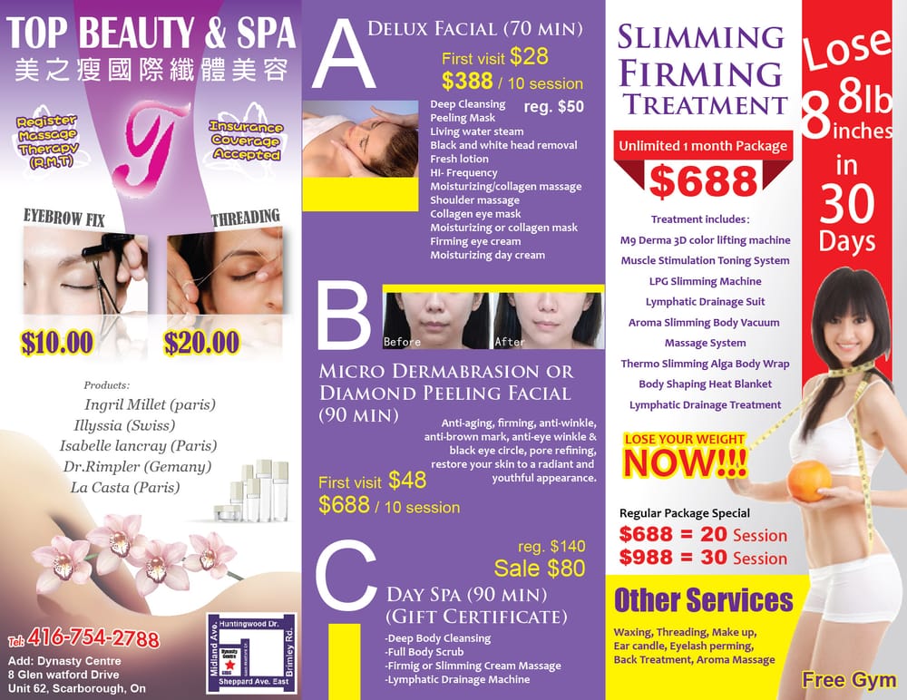 Top Beauty & Spa Logo