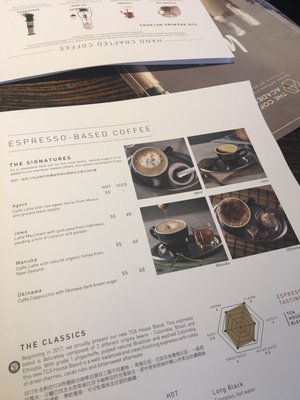Menu photo 7 The Coffee Academics Hong Kong, HK Menu photo 7 The Coffee Academics Hong Kong, HK