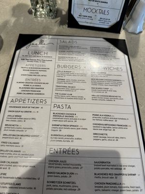Menu photo 1 Cafe Joelle Sayville, NY