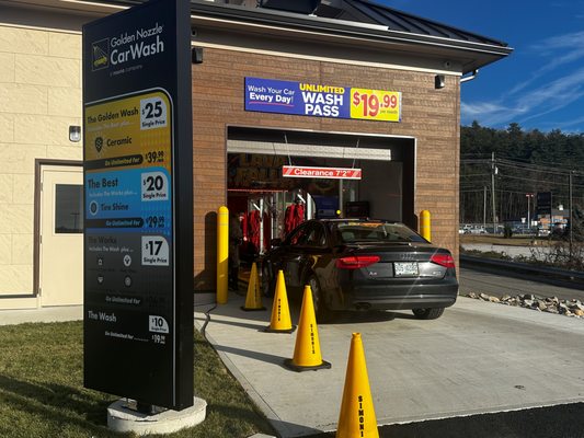 GOLDEN NOZZLE CAR WASH - Updated January 2026 - 1326 Hooksett Rd