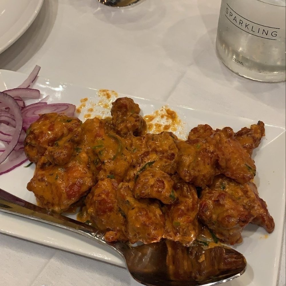 Dawat - Chicken 555(mild spice) amazing for just a little kick and a sharable size for two! - Indian Near Me - Charlotte, North Carolina Dawat - Chicken 555(mild spice) amazing for just a little kick and a sharable size for two! - Indian Near Me - Charlotte, North Carolina
