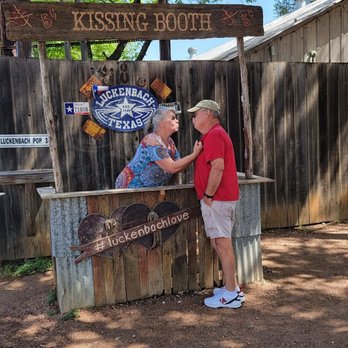 Luckenbach Texas - Pucker up Cowboy. - Music Venues Near Me - Fredericksburg, Texas
