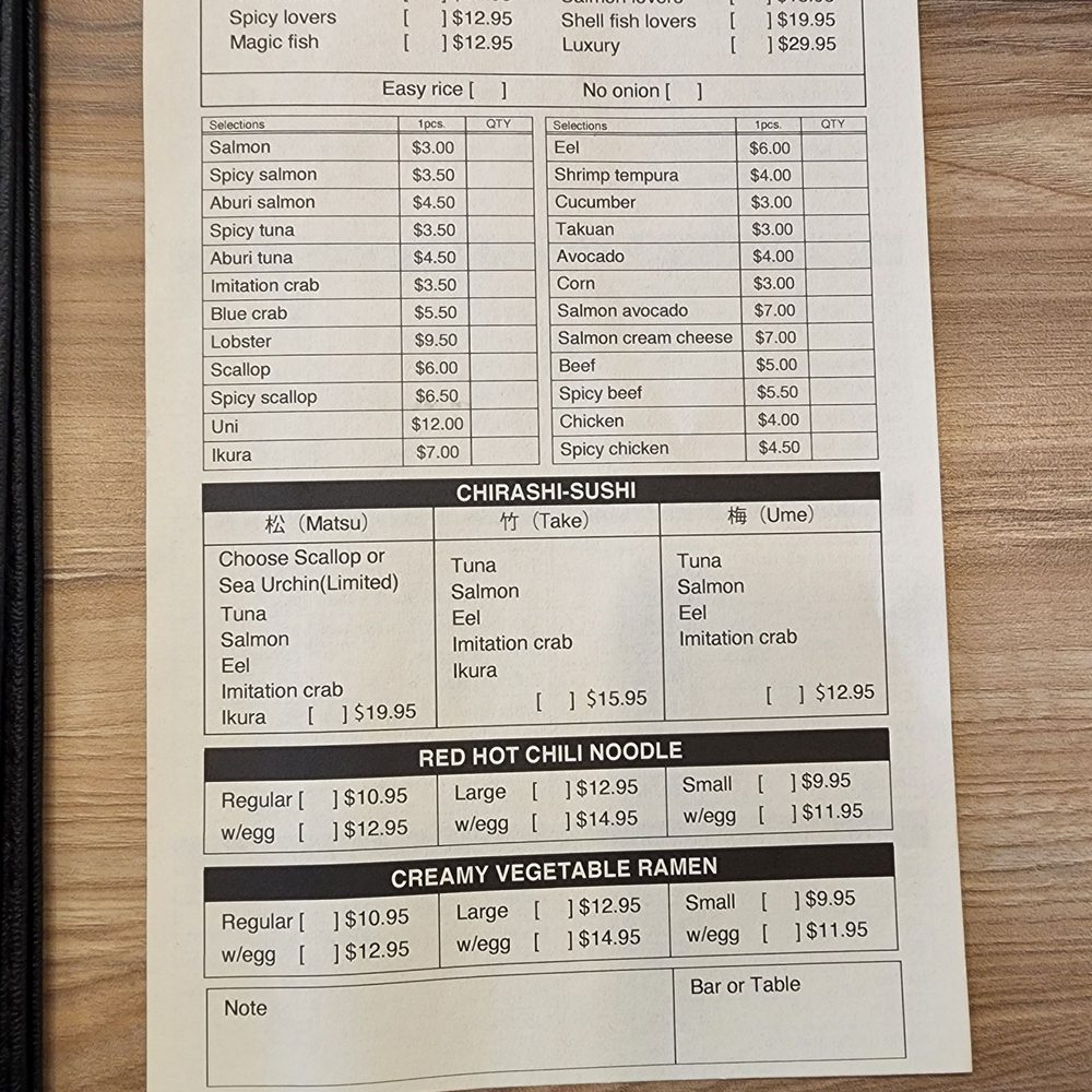 Chicago Sushi - Japanese Near Me - Des Plaines, Illinois