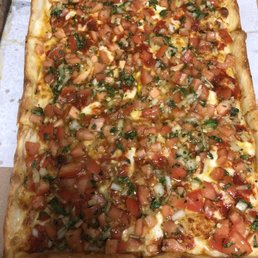 Bruschetta pizza
