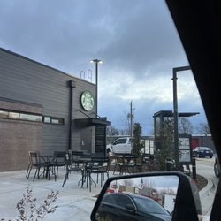 Starbucks - Back half of the patio