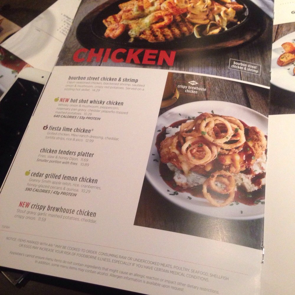 Applebee's Grill + Bar - How great does tar bourbon street chicken look! #ApplebeesCommerce - Sports Bars Near Me - Commerce Township, Michigan