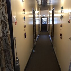 Tranquility Body Spa - Hallway, massage rooms on both sides