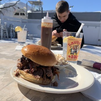 Laura's Bbq Shack - Brisket sandwich - Food Trucks Near Me - Glen Cove, New York Laura's Bbq Shack - Brisket sandwich - Food Trucks Near Me - Glen Cove, New York