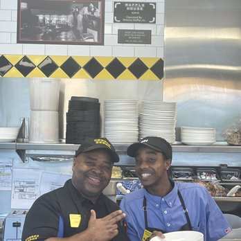 Waffle House - Chip (the cook) and Chris (the server) - Diners Near Me - Jeffersonville, Indiana