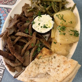 Mediterranean Bistro - Gyro platter - Mediterranean Near Me - Myrtle Beach, South Carolina