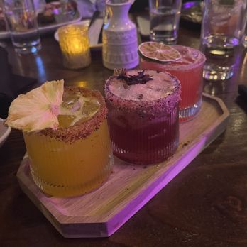 Bocaditos Mexican Cuisine - Margarita flight - Cocktail Bars Near Me - Chicago, Illinois