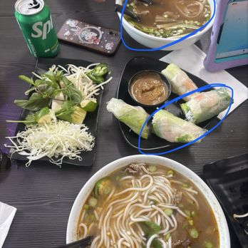 Pho Nha - Bun Bo hue? doesn't look close to how it should look nor taste - Vietnamese Near Me - Hollister, California