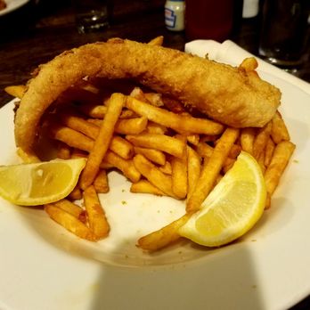 The Orioles Grille - Fish and chips kinda bland - Food Near Me - Baltimore, Maryland