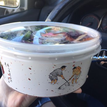Bopshop - Illustrations around the entire bowl! - Korean Near Me - Berkeley, California
