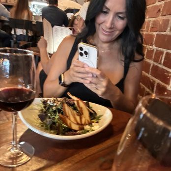 Bistro Di Bufala - The food is always "Photo ready"! And so is this beautiful woman!! - Italian Near Me - Visalia, California