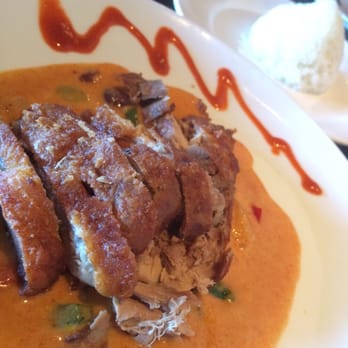 Thailicious - Crispy duck with pineapple curry - Thai Near Me - Longwood, Florida