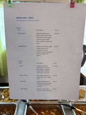 Menu photo 4 Biryani King Honolulu, HI