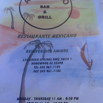 Acapulco Bar & Grill - Mexican Near Me - Birmingham, Alabama Acapulco Bar & Grill - Mexican Near Me - Birmingham, Alabama