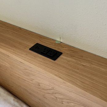 One Call Solutions - Headboard with outlet and LED wire on/off toggle - Handyman Near Me One Call Solutions - Headboard with outlet and LED wire on/off toggle - Handyman Near Me