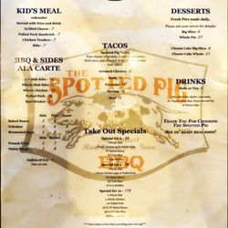 The Spotted Pig BBQ
