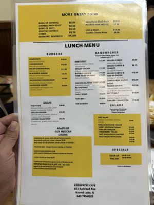 Menu photo 4 Eggspress Cafe Round Lake, IL Menu photo 4 Eggspress Cafe Round Lake, IL