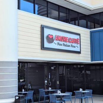 Amore Caffe - Outside - Sandwiches Near Me - Boca Raton, Florida