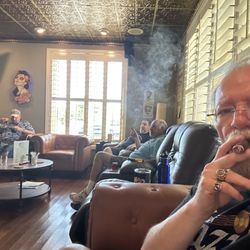 Low Country Pipe and Cigar - Inside the cigar lounge