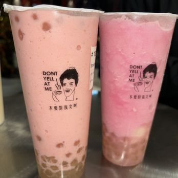 Dont Yell At Me - Strawberry Smoothie and Pink Lychee Smoothie - Bubble Tea Near Me - Bellevue, Washington Dont Yell At Me - Strawberry Smoothie and Pink Lychee Smoothie - Bubble Tea Near Me - Bellevue, Washington