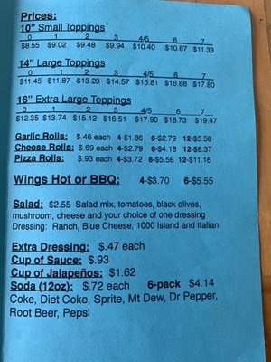 Menu photo 3 Ally's Pizza Clearfield, UT