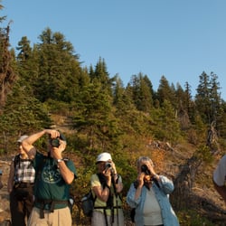 Siskiyou Field Institute - Photo Class on the way to Mt. Elijah.