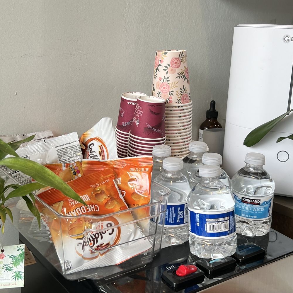 Rainbow Nail - Snacks for guests! - Nail Salons Near Me - Dublin, California