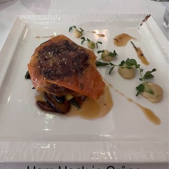 Au Pied des Marais - The main dish Ham Hock in Crêpe - Restaurants Near Me - Varaville, 14