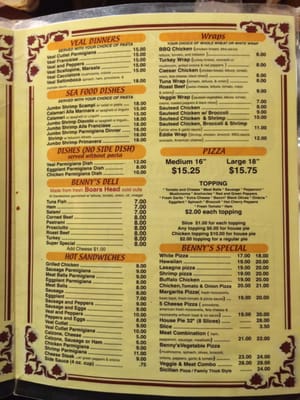 Menu photo 8 Benny Tudino's Hoboken, NJ