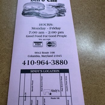 Sindy's Deli & Carryout - Delis Near Me - Columbia, Maryland Sindy's Deli & Carryout - Delis Near Me - Columbia, Maryland