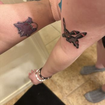 Evil Twin Tattoo - These were done for a flash with my bestfriend by Daniel and Nate, and still look incredibly and accurate to the pictures posted - Tattoo Near Me - Las Vegas, Nevada Evil Twin Tattoo - These were done for a flash with my bestfriend by Daniel and Nate, and still look incredibly and accurate to the pictures posted - Tattoo Near Me - Las Vegas, Nevada