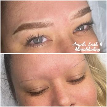 Angel’s Lashes & Microblading - Combo eyebrows - Eyelash Service Near Me - McKinney, Texas