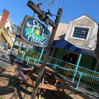 The Potter's House - a picnic table in front of a building - Coffee & Tea Near Me - Springfield, Missouri