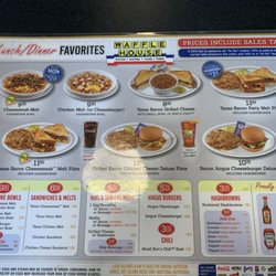 Waffle House - Menu February 2024