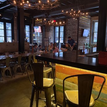 Eureka! - Bar area - American Near Me - Austin, Texas Eureka! - Bar area - American Near Me - Austin, Texas