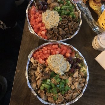The Halal Guys - Chicken and Gyro Combo Platters - Middle Eastern Near Me - Rockville, Maryland