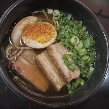 Tochi Ramen - a bowl of ramen and an egg - Ramen Near Me - Sheboygan, Wisconsin