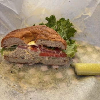 Misquamicut Sandwich Company - Tuna salad on gf bagel - Sandwiches Near Me - Westerly, Rhode Island Misquamicut Sandwich Company - Tuna salad on gf bagel - Sandwiches Near Me - Westerly, Rhode Island