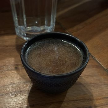 Tanoshi Sushi Sake Bar - miso soup - Sushi Bars Near Me - New York, New York