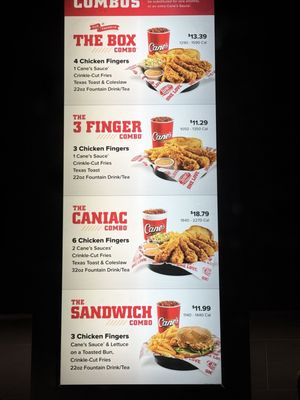 Menu photo 2 Raising Cane's Chicken Fingers Long Beach, CA Menu photo 2 Raising Cane's Chicken Fingers Long Beach, CA