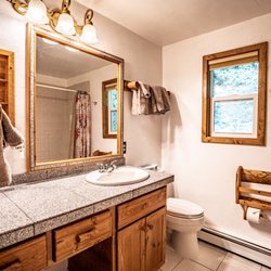 Colorado Bear Creek Cabins - Mountain Home Bathroom 1