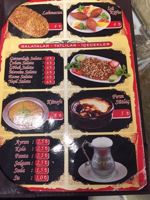 Menu photo 4 Gaziantep Ocakbaşı Istanbul, 34 Menu photo 4 Gaziantep Ocakbaşı Istanbul, 34